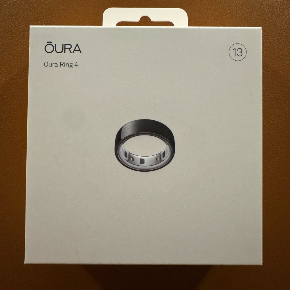 Oura Ring 4 (Black) Size 13